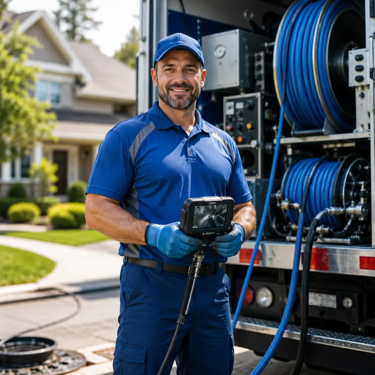 Local outdoor drain cleaning specialists in Castana, IA